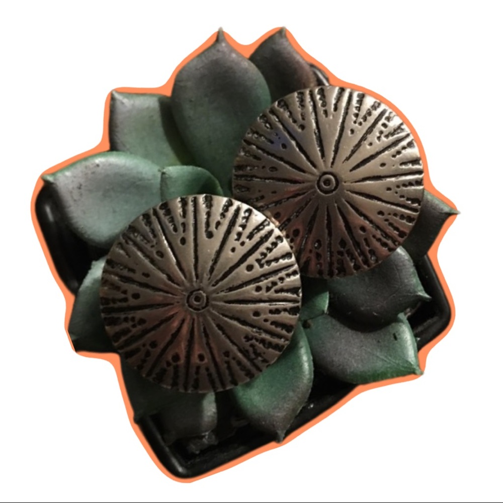 Vintage Silver Clip ons